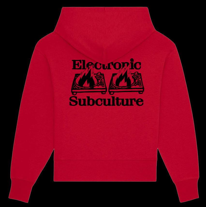 Decks on Fire Hoodie (Red)